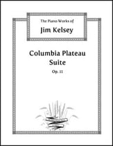 Columbia Suite Plateau Op. 11 piano sheet music cover